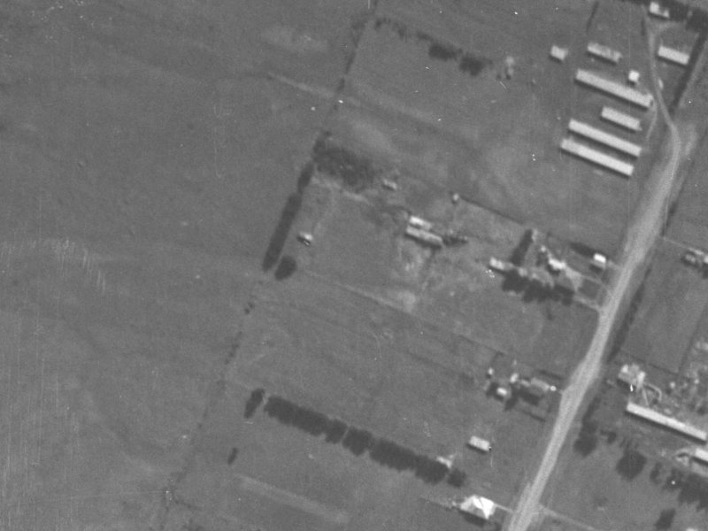 36-38 Manurere Street from the air, 1940-1944