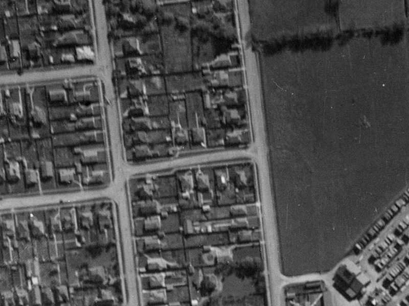 4 Burdale Street from the air, 1940-1944