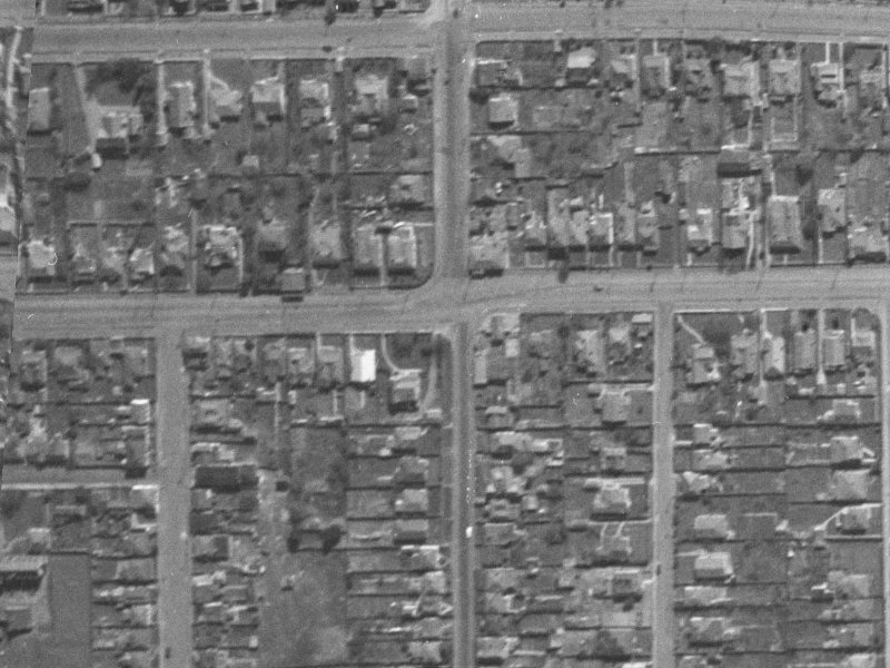 33 Stanmore Road from the air, 1940-1944