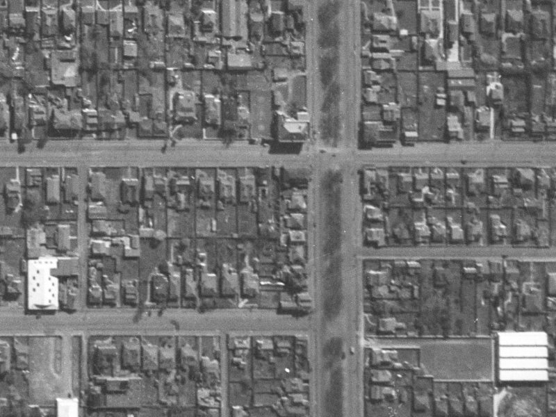 119 Fitzgerald Avenue from the air, 1940-1944