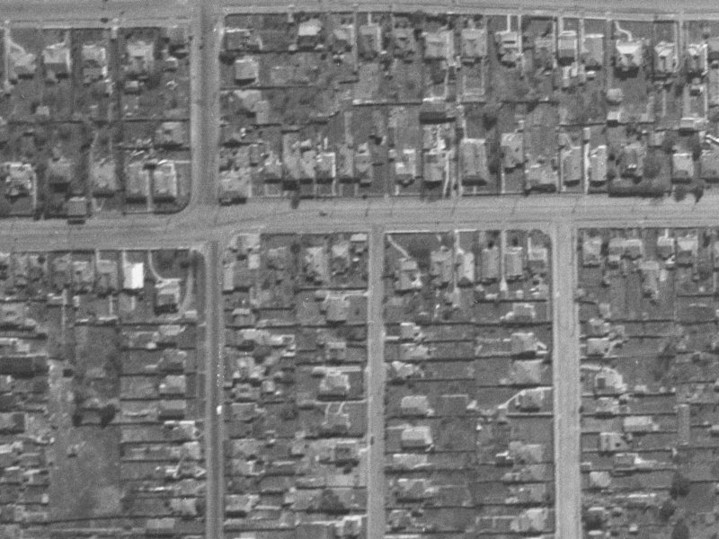 131 Nursery Road from the air, 1940-1944