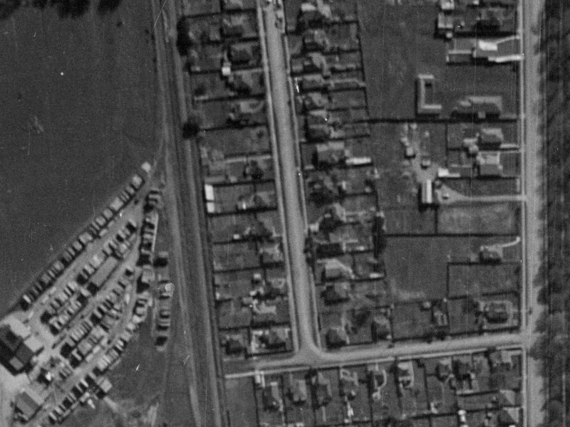 32 Brockworth Place from the air, 1940-1944
