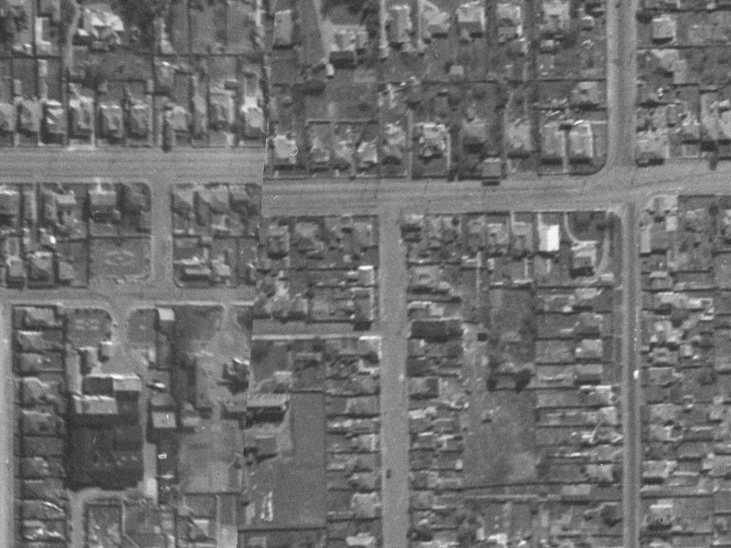 71 Essex Street from the air, 1940-1944