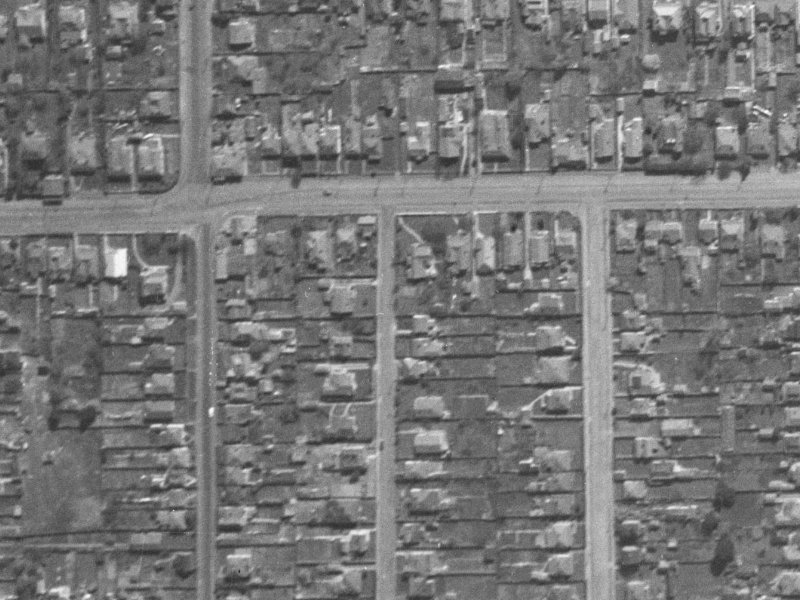 124 Nursery Road from the air, 1940-1944