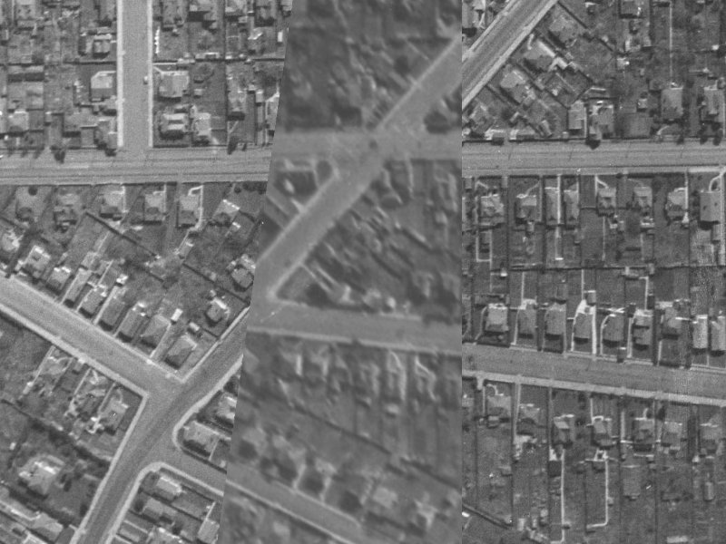 5 Wellington Street from the air, 1940-1944