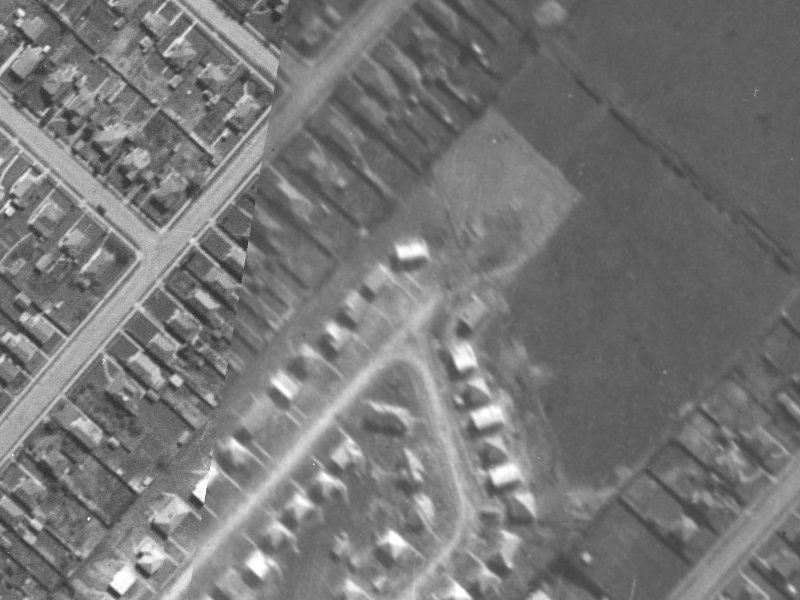29 Jollie Street from the air, 1940-1944