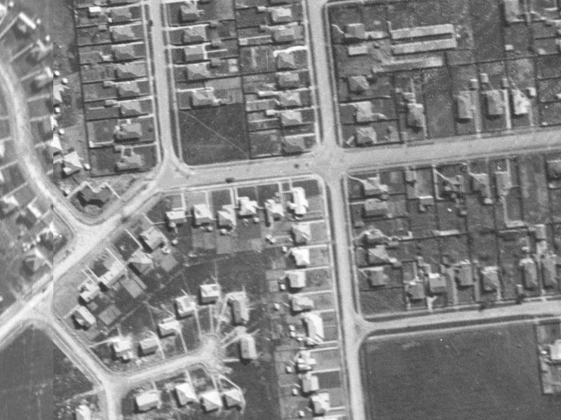101 Peverel Street from the air, 1940-1944
