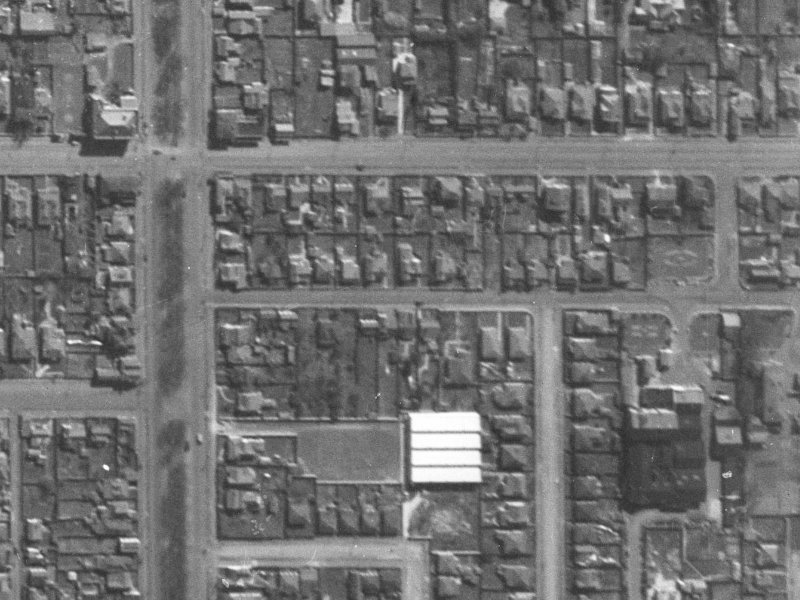 24a Essex Street from the air, 1940-1944