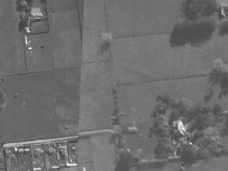 Ballantyne Avenue from the air, 1940-1944