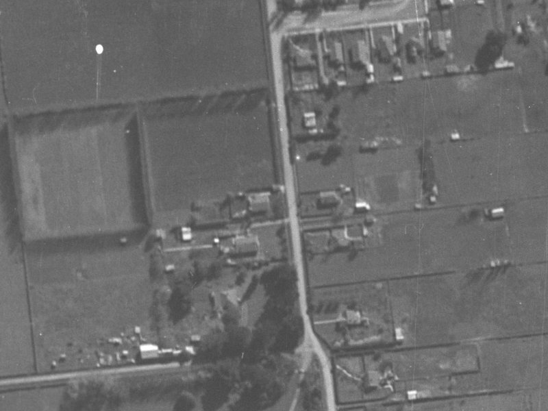 34 Middleton Road from the air, 1940-1944