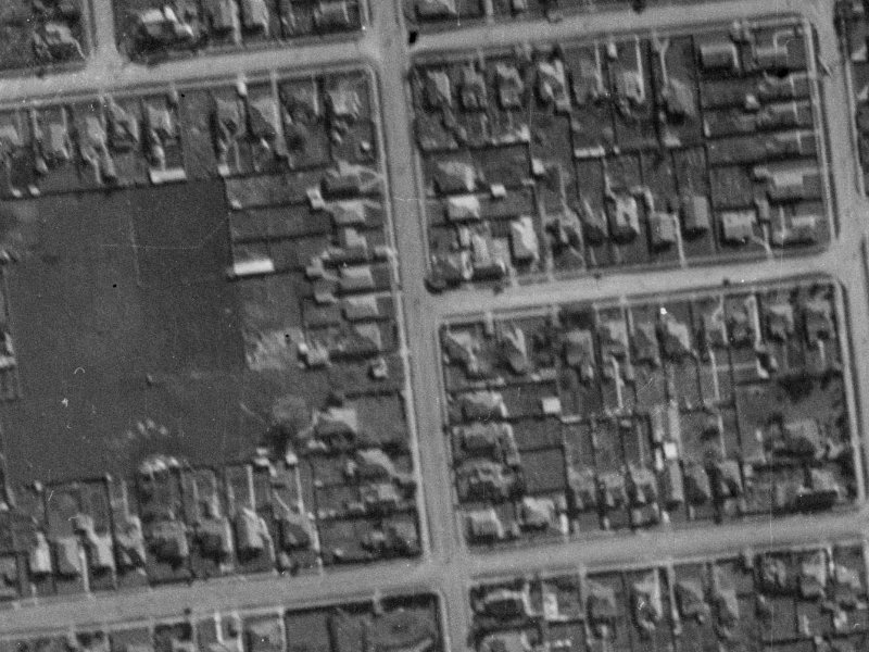 Clarence Street from the air, 1940-1944