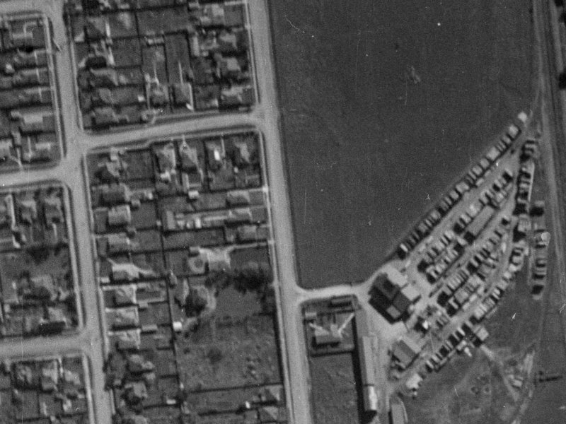 46 Mandeville Street from the air, 1940-1944