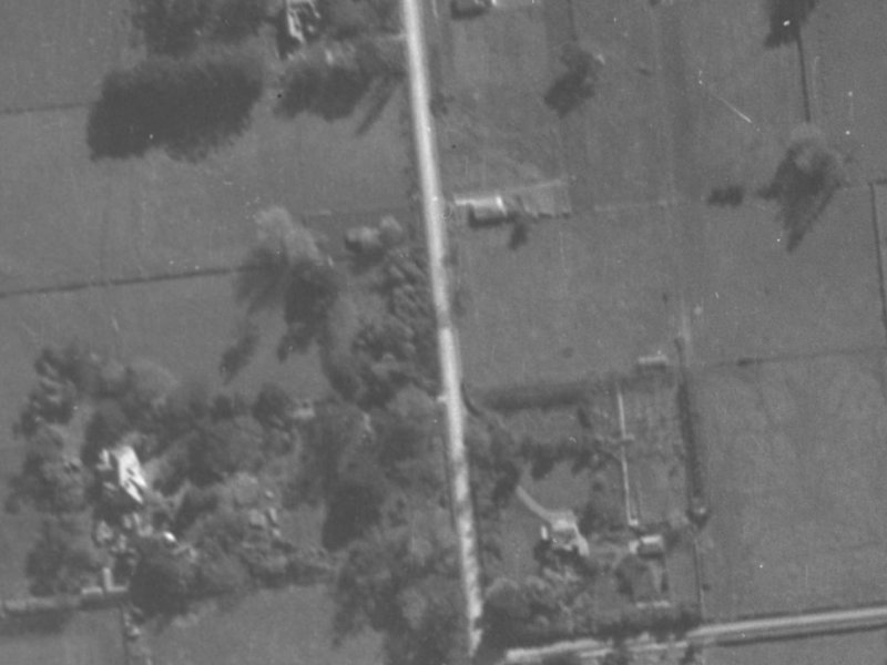 33 Hansons Lane from the air, 1940-1944