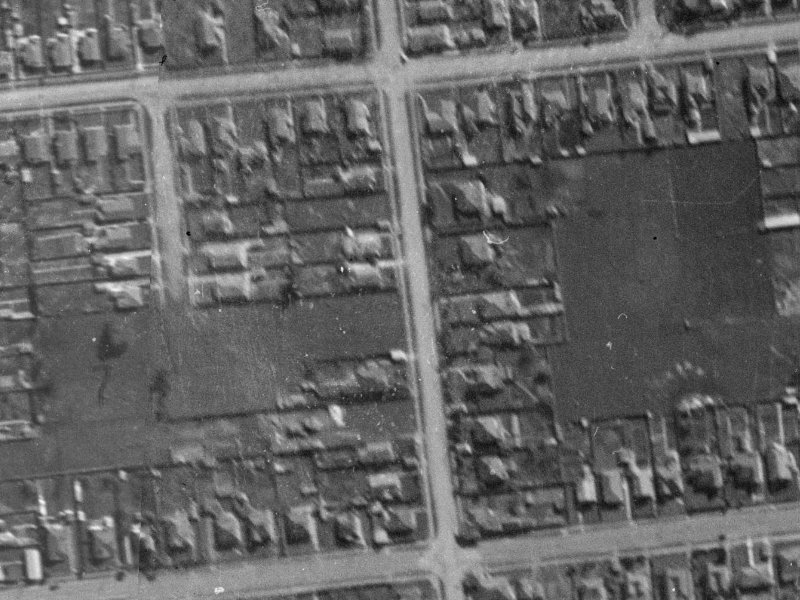45 Division Street from the air, 1940-1944