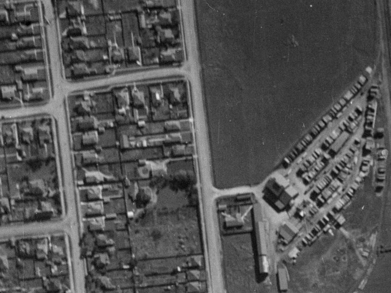 51 Mandeville Street from the air, 1940-1944