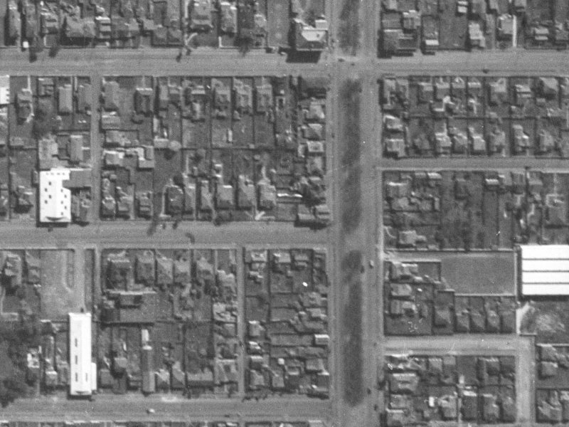253 Lichfield Street from the air, 1940-1944