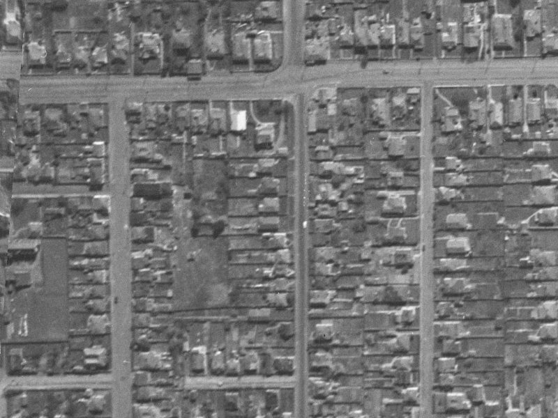 25 Stanmore Road from the air, 1940-1944