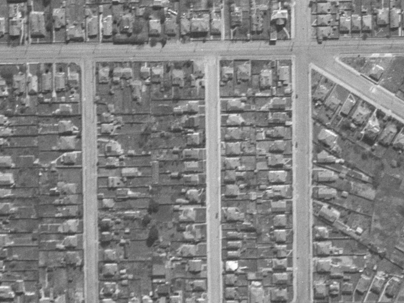 27 Suffolk Street from the air, 1940-1944