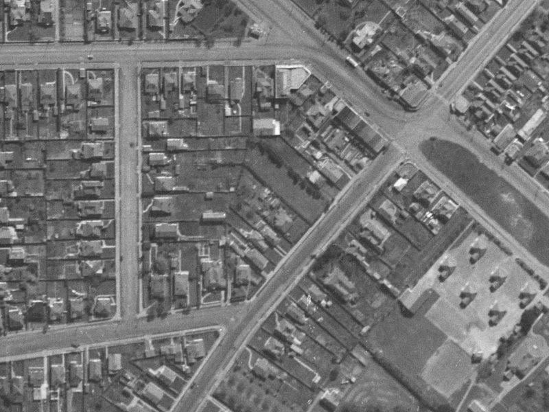 211 Aldwins Road from the air, 1940-1944