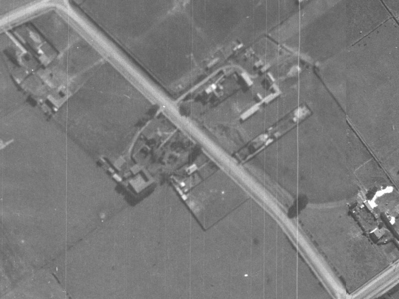 17B Craven Street from the air, 1940-1944