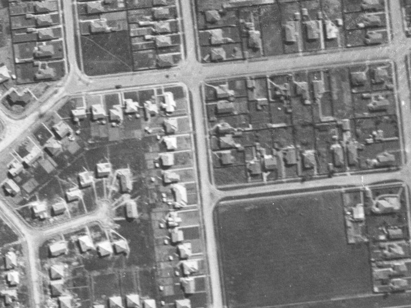 Wainui street from the air, 1940-1944