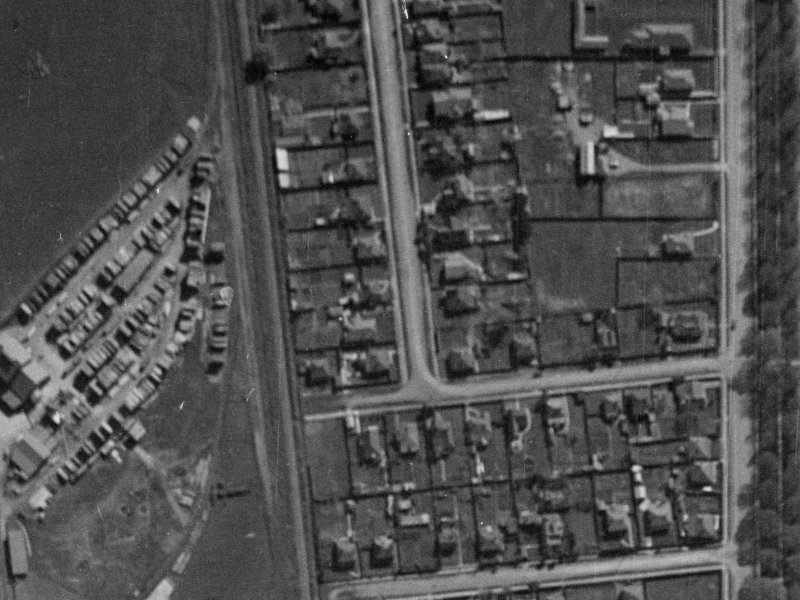 24 Brockworth Place from the air, 1940-1944