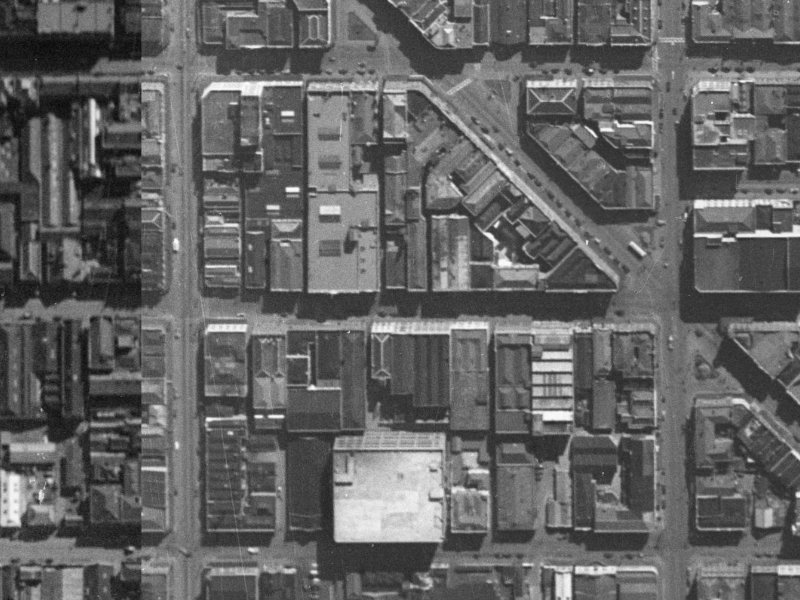 82 Lichfield Street from the air, 1940-1944