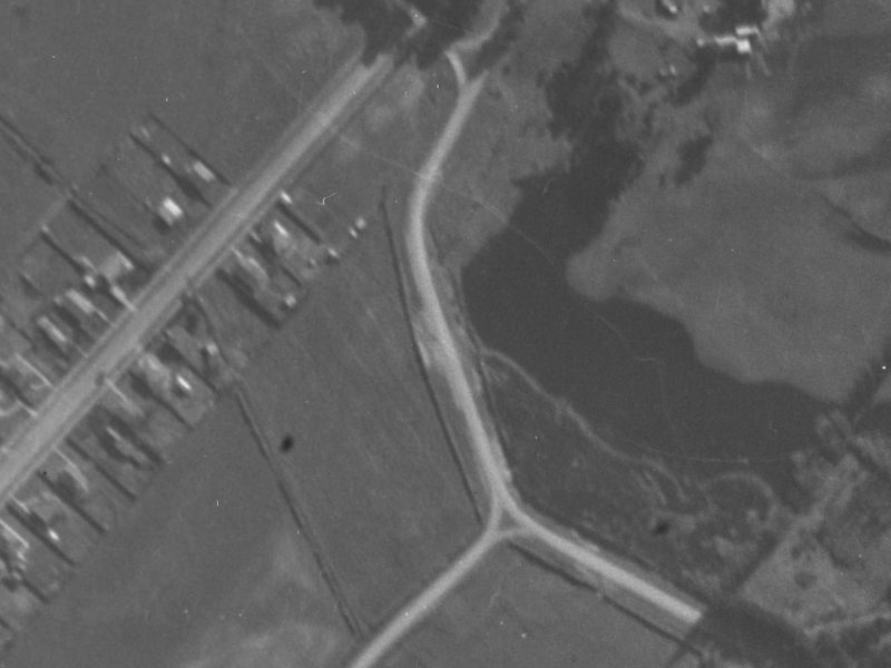 43-59 McGregors Road from the air, 1940-1944
