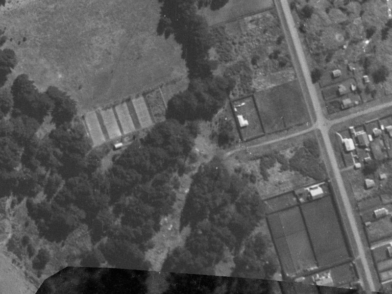 59 Halsey Street from the air, 1940-1944