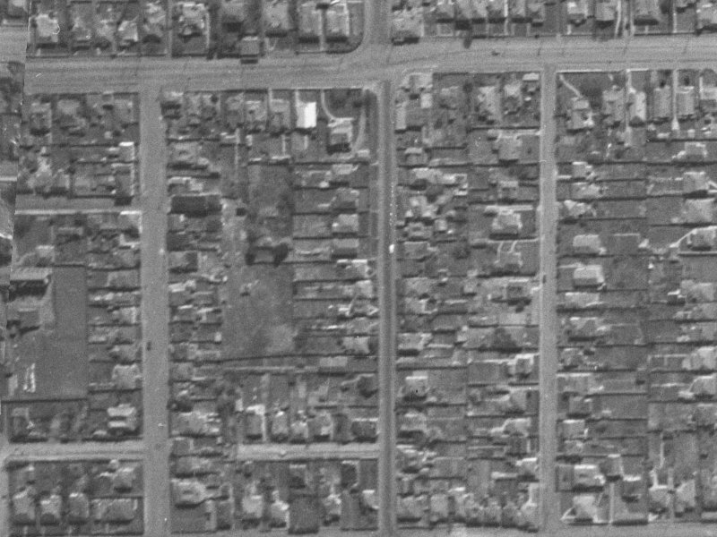 21 Stanmore Road from the air, 1940-1944