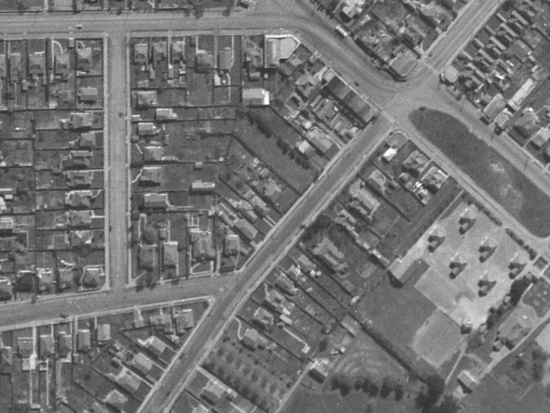 207 Aldwins Road from the air, 1940-1944