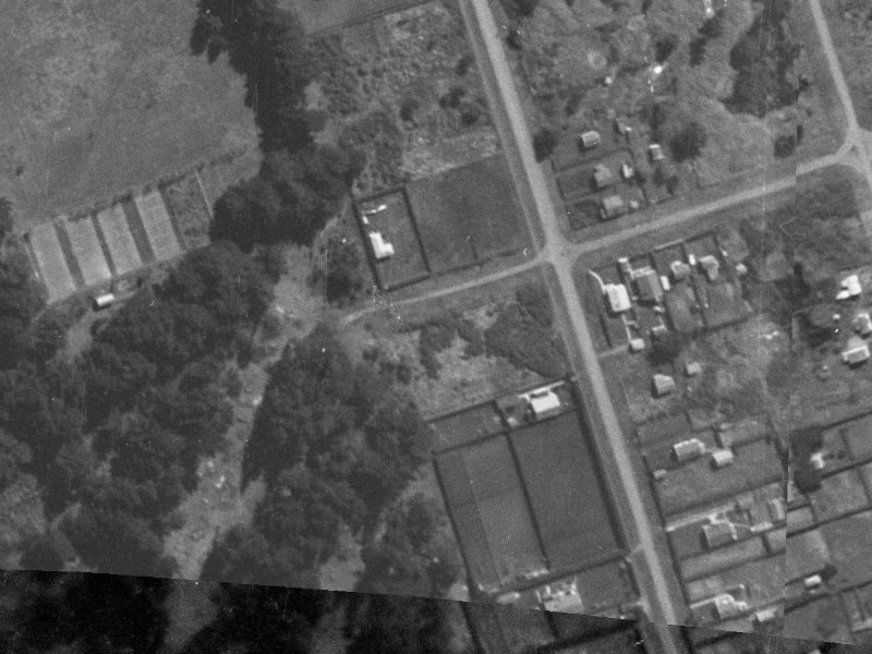57 Halsey Street from the air, 1940-1944