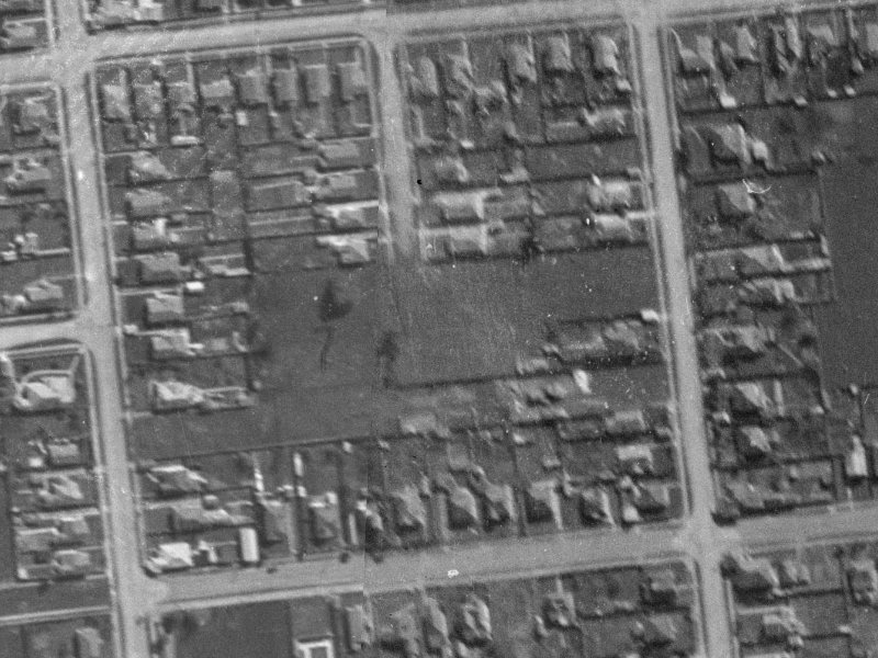 13 Broadbent Street from the air, 1940-1944