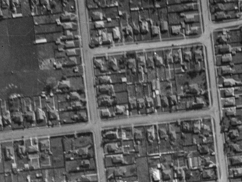 138B Clarence Street from the air, 1940-1944