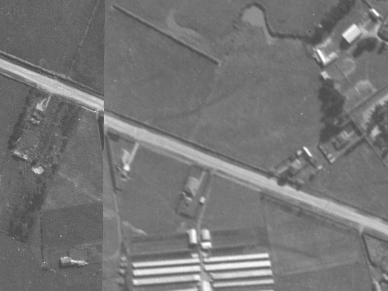29 Buchanans Road from the air, 1940-1944
