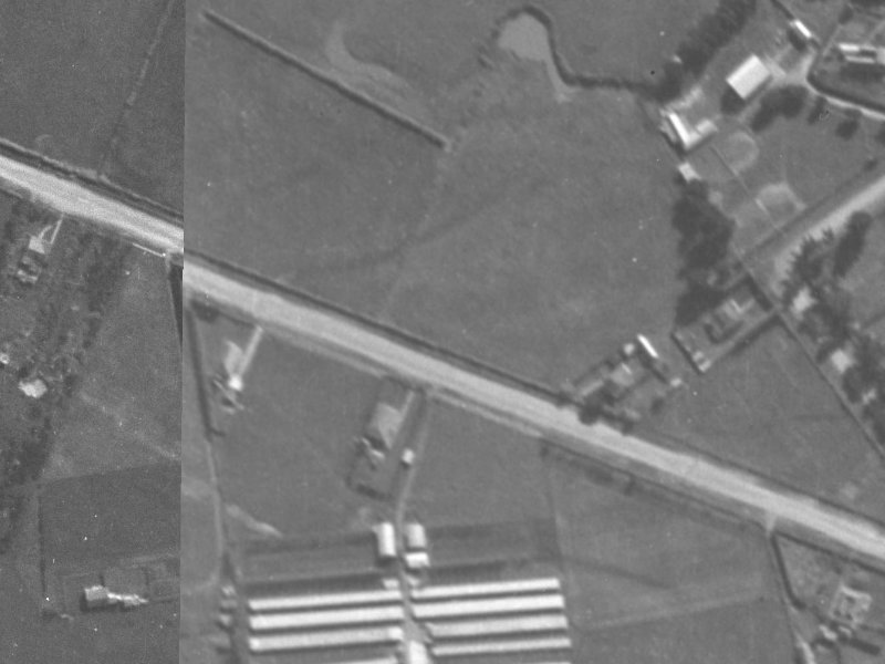 20 Buchanans Road from the air, 1940-1944