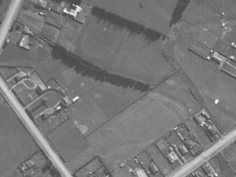 Ashtead Lane from the air, 1940-1944