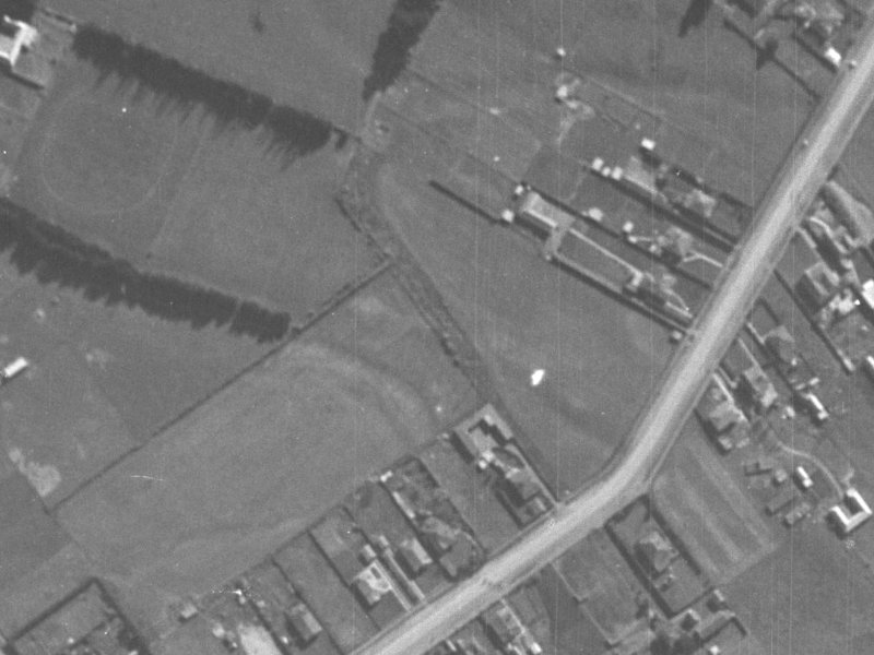 112 Middlepark Road from the air, 1940-1944