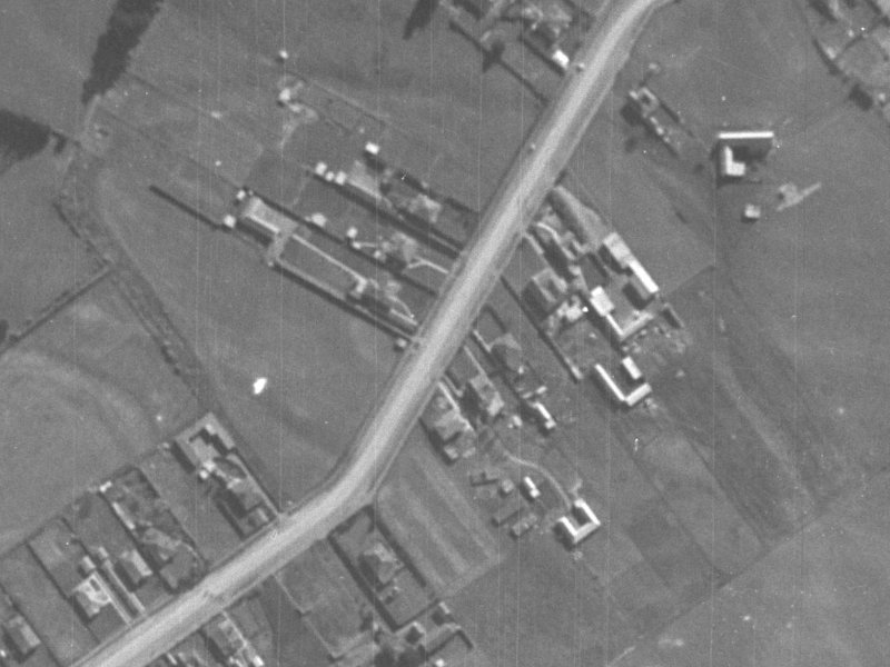 96 Middlepark Road from the air, 1940-1944