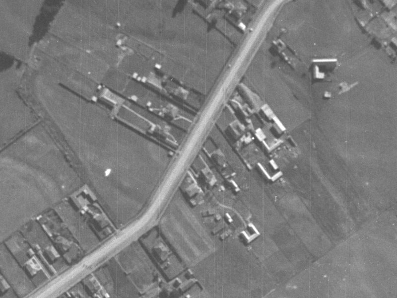 86-96 Middlepark Road from the air, 1940-1944
