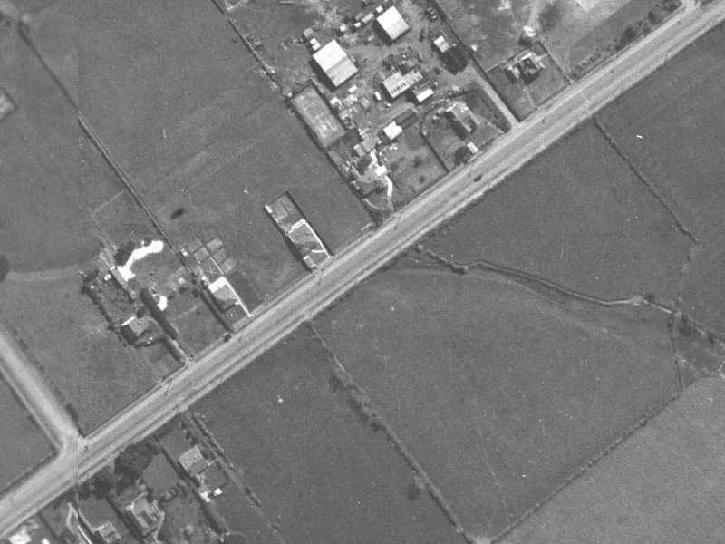1 Colman Avenue from the air, 1940-1944