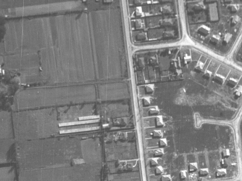 58 Wharenui Road from the air, 1940-1944