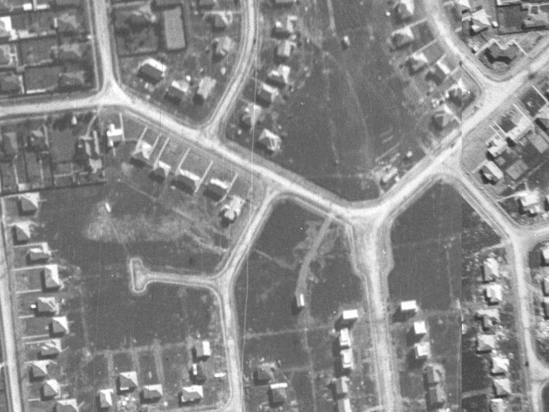 75 Centennial Avenue from the air, 1940-1944