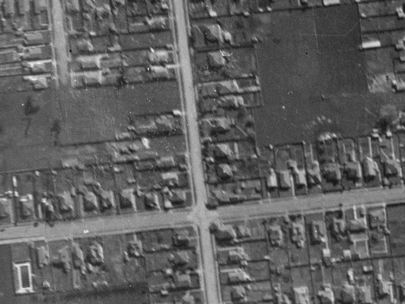 36 Division Street from the air, 1940-1944