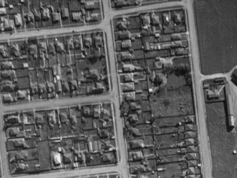 42A Picton Avenue from the air, 1940-1944