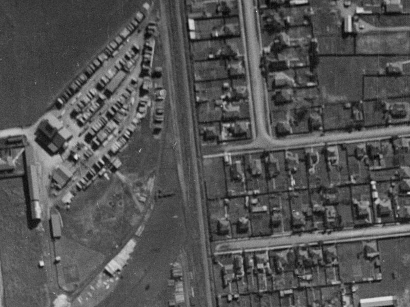 23A Brockworth Place from the air, 1940-1944