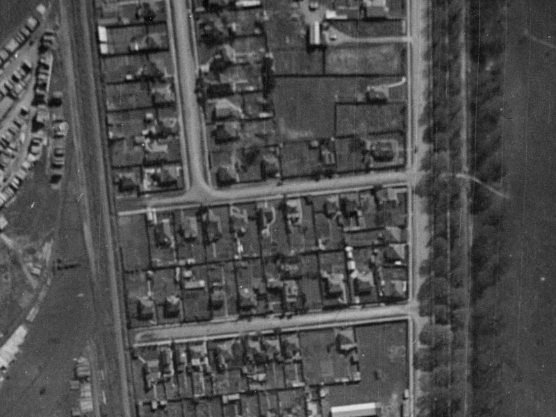 13 Brockworth Place from the air, 1940-1944