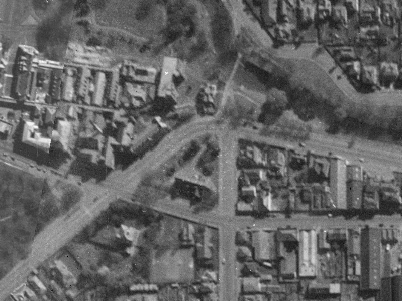 245 Antigua Street from the air, 1940-1944