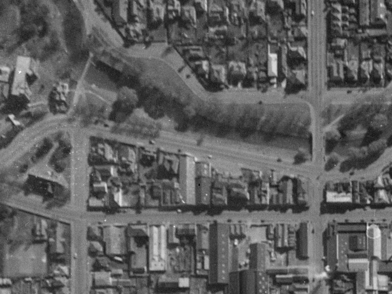 20 Oxford Terrace from the air, 1940-1944