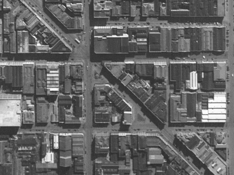 207 High Street from the air, 1940-1944